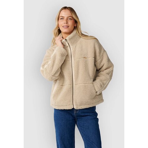 Rip Curl Cala Nights Sherpa Sherpa Jakna natural Cene