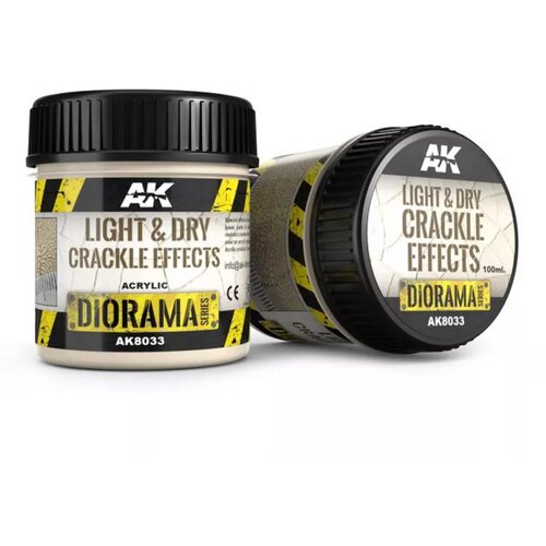 AK Interactive Light & Dry Crackle Effects - 100ml Cene
