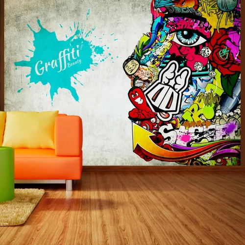  tapeta - Graffiti beauty 150x105