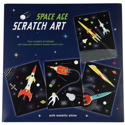 Rex London Space Age - Kreativni set - Space age, Scratch Slike