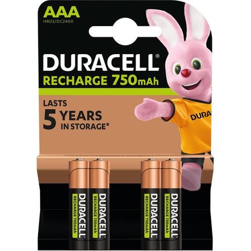 Duracell Punjive baterije AAA 4kom 750mAh Cene