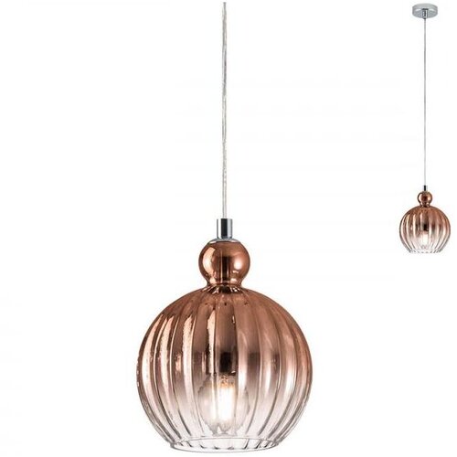  Redo 01-2064 - Visilica na sajli PLUMEN 1xE14/42W/230V prečnik 15 cm bakar Cene