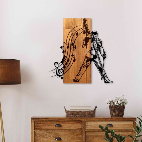 Wallity zidna dekoracija mercury, 55 x 58 cm, smeđa Cene