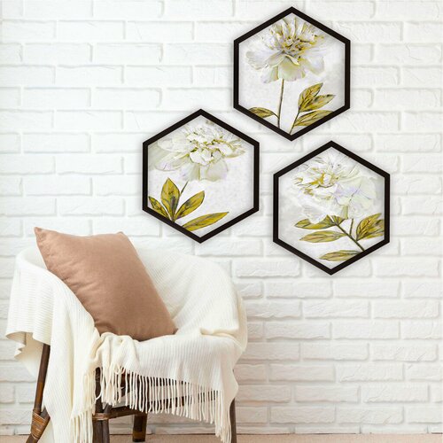 Wallity Uokvirena slika 6GEN131514, 35x35 cm, 3 dijela Cijene