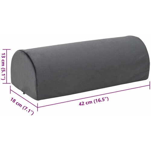  Jastuk za podupiranje nogu Siva 42 x 18 x 13 cm PU pjena Slike