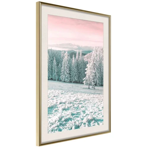  Poster - Frosty Landscape 30x45