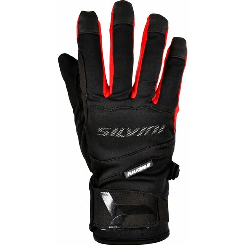 Silvini cycling gloves fusaro black-red, xl Slike