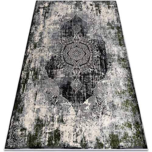 RugsX Preproge Preproga VINCI 1516 sodobni Rozeta vintage opran 80x150 cm Črna Cene