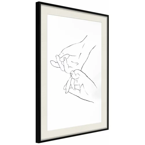  Poster - Joined Hands (White) 40x60