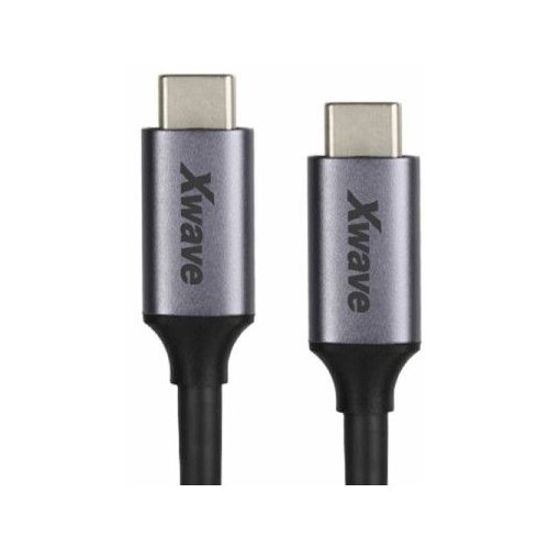 X Wave USB tip C M/M 100W/20Gbps/5A 1m ( Kabl USB tip C M-M 100W 20Gbps 5A 1m ) Slike