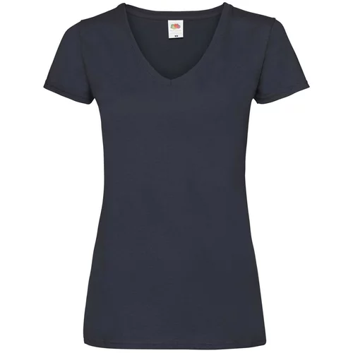 Fruit Of The Loom Navy blue v-neck Valueweight