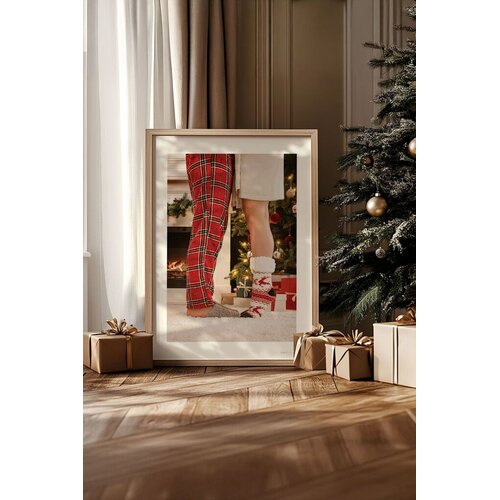 Wallity Uokvirena slika Nwyearsngmdl101, 33x48 cm Cene