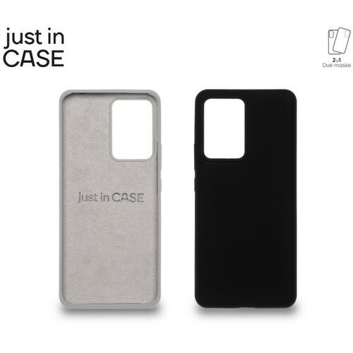 Just In Case 2u1 Extra case MIX PLUS paket maski za telefon CRNI za Xiaomi 13 Lite Slike