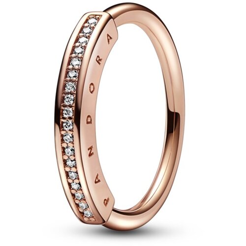 Pandora 182283C01-54 NAKIT- prsten, 14k roze pozlata Cene