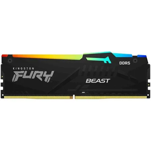Kingston RAM DDR5 16GB 6000 FURY Beast RGB XMP, CL30, DIMM KF560C30BBA-16