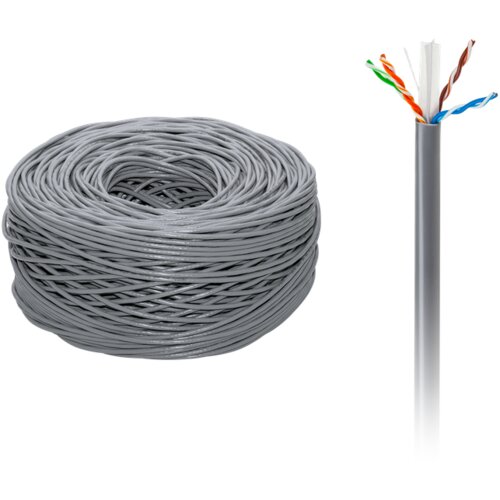 Cabletech bakreni upleteni računalni kabel UTPCat6e Slike