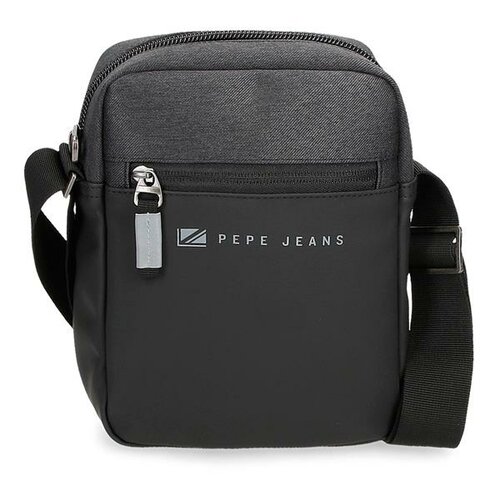 PepeJeans muška torbica (manja) JARVIS | crna | poliester-eko koža Slike
