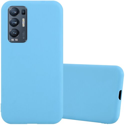 Cadorabo Case, združljiv z OPPO v Candy Blue - za&scaron;čitni pokrov iz fleksibilnega silikona TPU, (20595748) Cene
