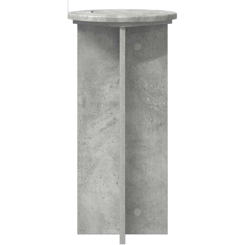  Stalak za biljke 2 pcs Betonska siva 29,5 x 29,5 x 60 cm Slike