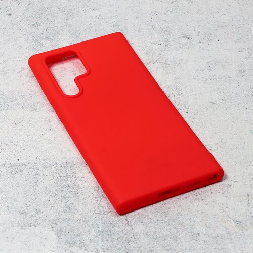 Teracell GIULIETTA Maska za Samsung S908B Galaxy S22 Ultra 5G mat crvena Slike
