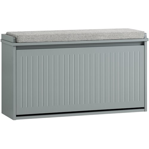 SoBuy stojalo za čevlje, klop za čevlje, omara za čevlje s klopjo FSR98-L-HG, (22108564) Slike