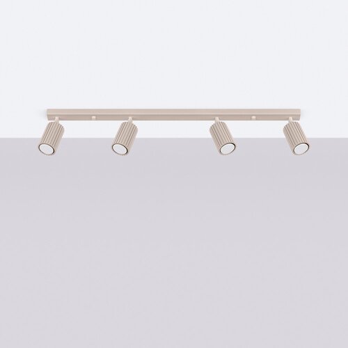 Sollux Sivorjavo kovinsko točkovno svetilo 6,5x81 cm Gleam &amp;ndash; Slike