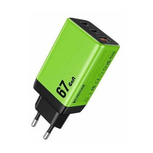 WEKOME Punjac WP-U157 67W GaN Zeleni Slike