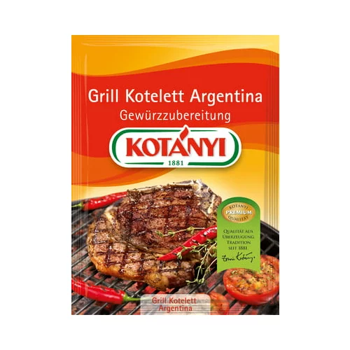 Kotanyi Grill Kotelett Argentina