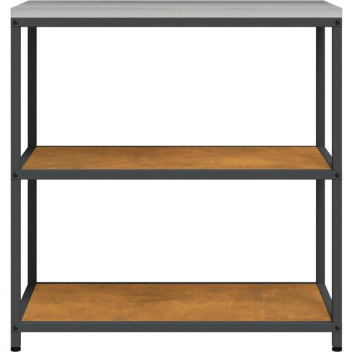 VidaXL polica za skladi&amp;scaron;tenje hrane s policom s pohranom rđa 60 x 50 x 92 cm Slike