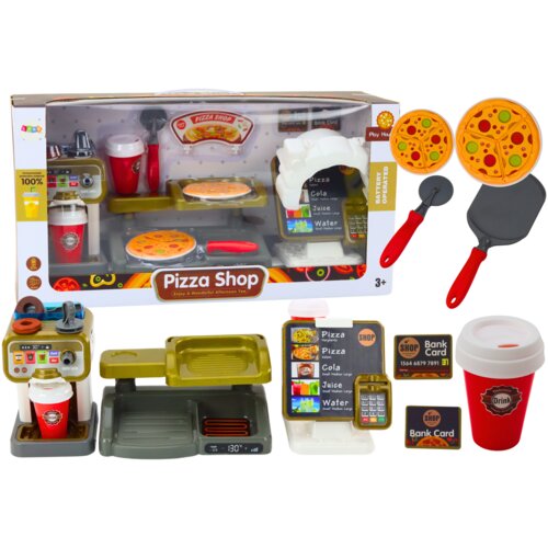  Set Trgovine za igru - Pizza, Aparat za kavu i piće, Blagajna Cene