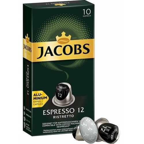 Jacobs capsules Espresso Ristretto 12 Cene