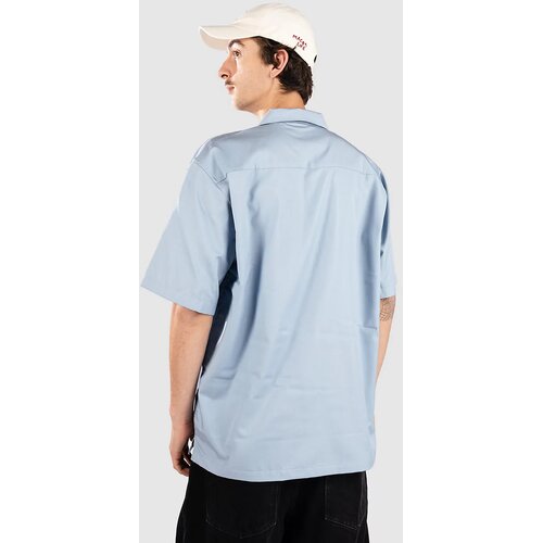 Carhartt WIP Srajca S/S Delray Shirt UNISEX Frosted Blue/ White S Slike