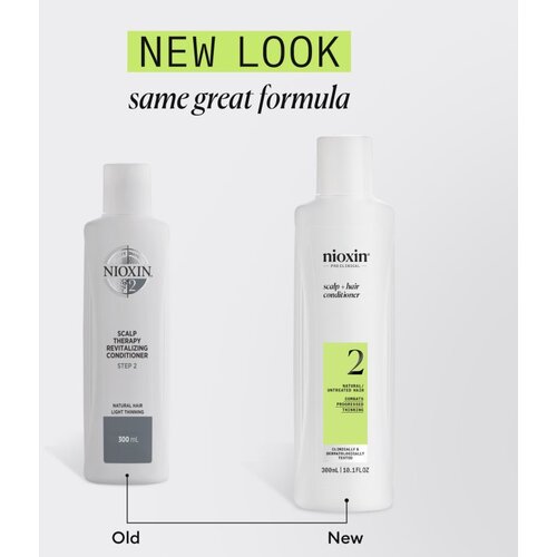 Nioxin System 2 Scalp + Hair Conditioner balzam proti redčenju las 300 ml Slike