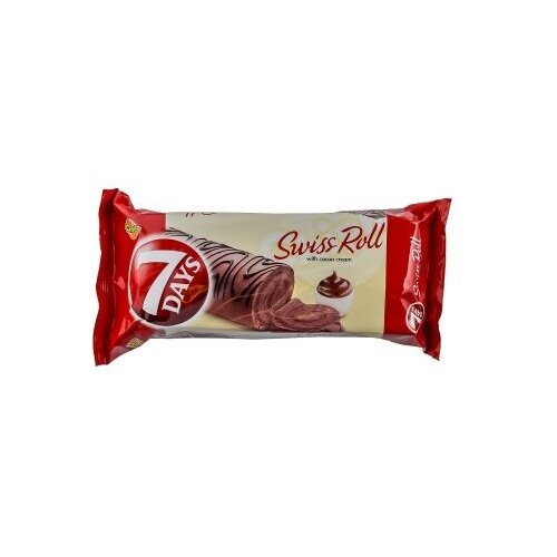 7 Days Rolat Swiss roll cocoa creme 200g Cene