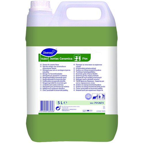 Diversey Taski Jontec Ceramica F4n, Srestvo za či&amp;scaron;ćenje keramičkih podova, 5l Slike