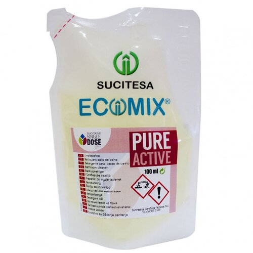 Sucitesa Čistilo za sanitarije EcoMIX Pure Active, 100 ml Slike