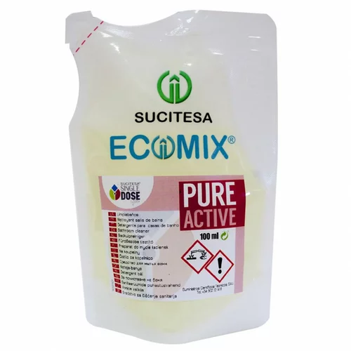 Sucitesa Čistilo za sanitarije EcoMIX Pure Active, 100 ml
