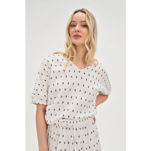 Marisse White Cotton Shirt Slike