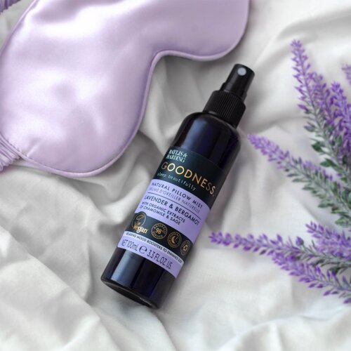 Baylis &amp;amp; Harding Goodness Sleep Beautifully meglica za miren spanec Lavender &amp;amp; Bergamot 100 ml Slike