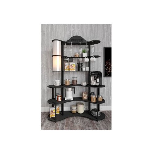 Hanah home coffee stand polica brew bliss black (282PTR1316) Slike