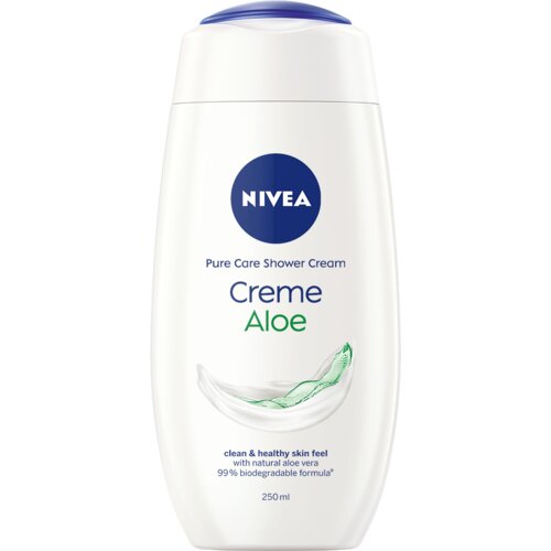 Nivea Creme Aloe vlažilni gel za prhanje 250 ml za ženske Slike