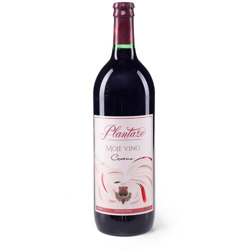 Plantaze Vino crveno Moje Vino 1l Slike
