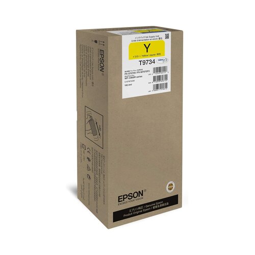 Epson INK JET T973400 WF-C869R XL YELLOW 192,4ML Slike