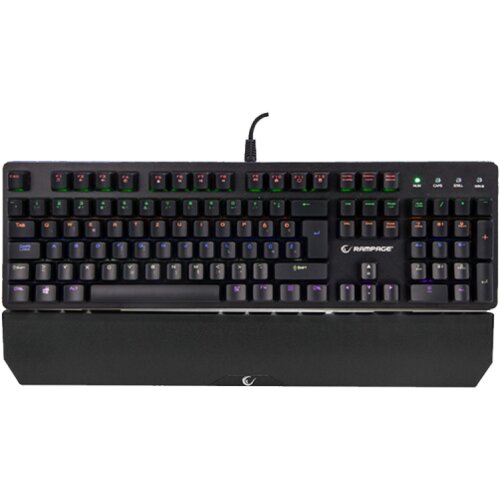 Rampage Tastatura gaming KB-R91 Black USB Rainbow Backlight Water Proof BiH Layout Optical Switch Cijene