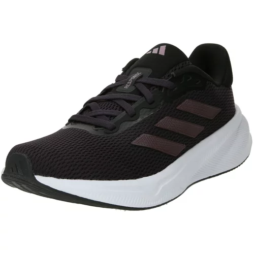 Adidas Tenisice za trčanje 'RESPONSE' čokolada / crna
