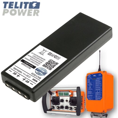 Telit Power Baterija NiMH 6 plus 6V 1600mAh BA213020 za HBC Radiomatic Cene