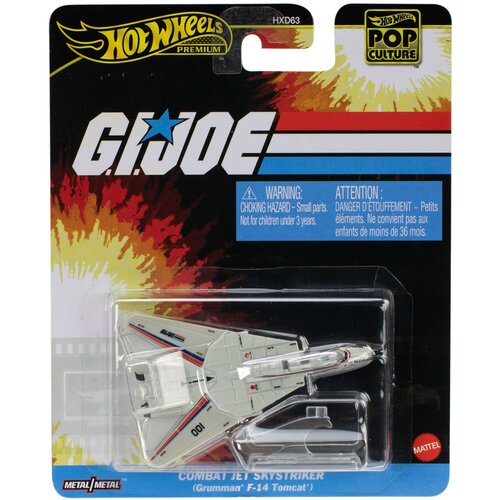 Mattel Hot Wheels: Pop kultura G.I. Joe borbeni zrakoplov Skystriker 1/64 - Cene