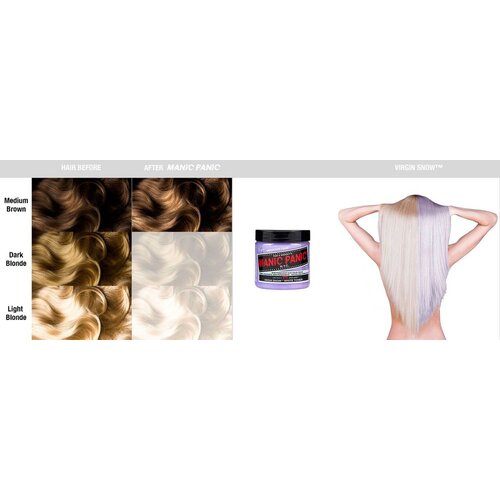Manic Panic Virgin Snow boja za kosu Slike