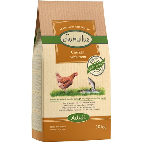 Lukullus piščanec in postrv - Varčno pakiranje: 2 x 10 kg Cene