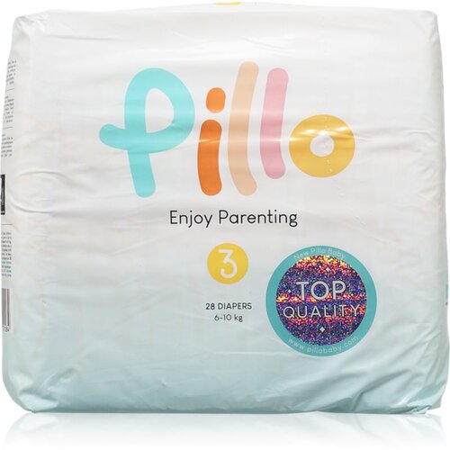 Pillo Premium Midi Size 3 jednokratne pelene 6-10 kg 28 kom Slike